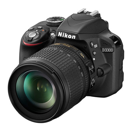 Nikon D3300 con 18-105mm